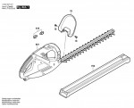 Bosch 3 600 H47 442 AHS 52-16 Hedge Trimmer 230 V / GB Spare Parts AHS52-16